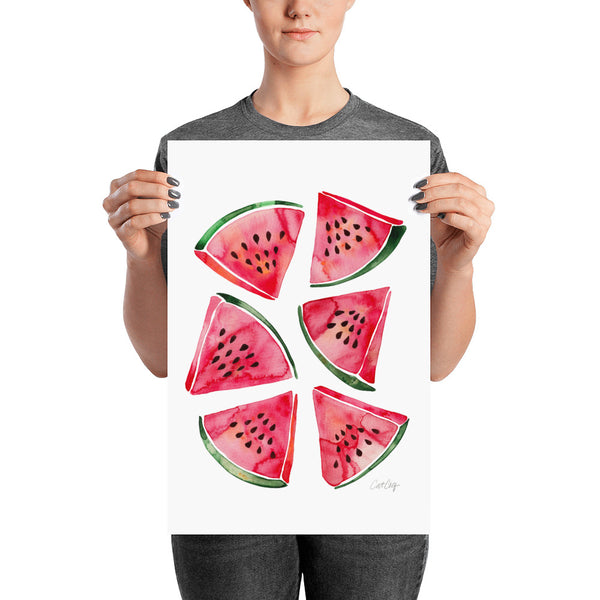 Watermelon Slices • Art Print