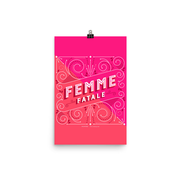 Femme Fatale • Art Print