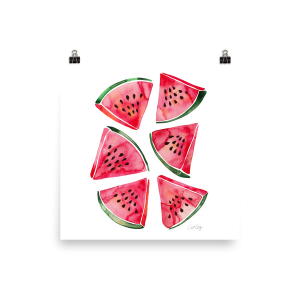 Watermelon Slices • Art Print
