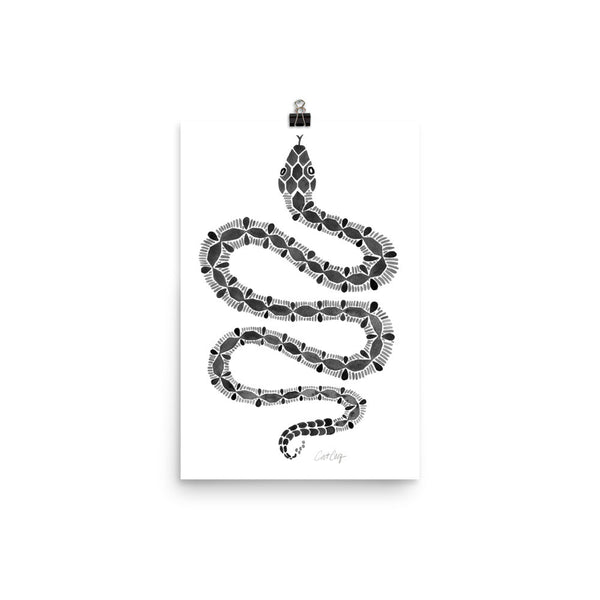 Serpent – Black Palette • Art Print