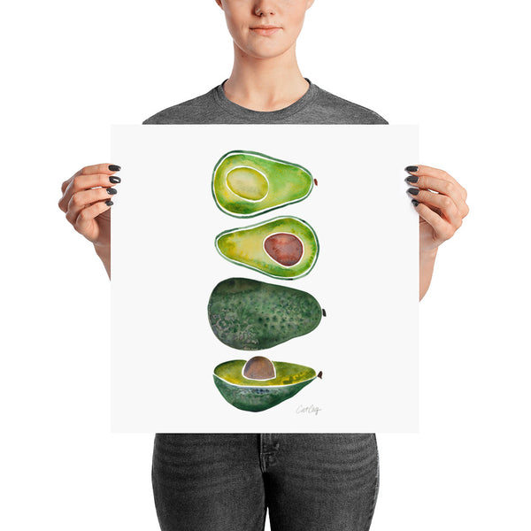 Avocado Slices • Art Print