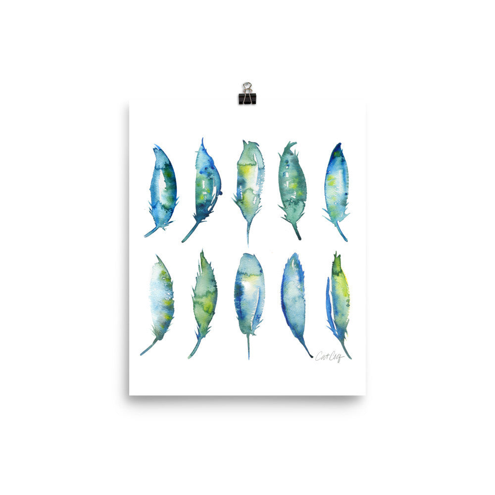 Feather Collection • Art Print