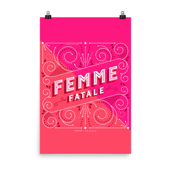 Femme Fatale • Art Print