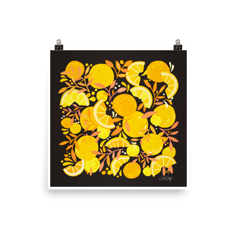 Fresh Citrus Mesh - Lemon Charcoal