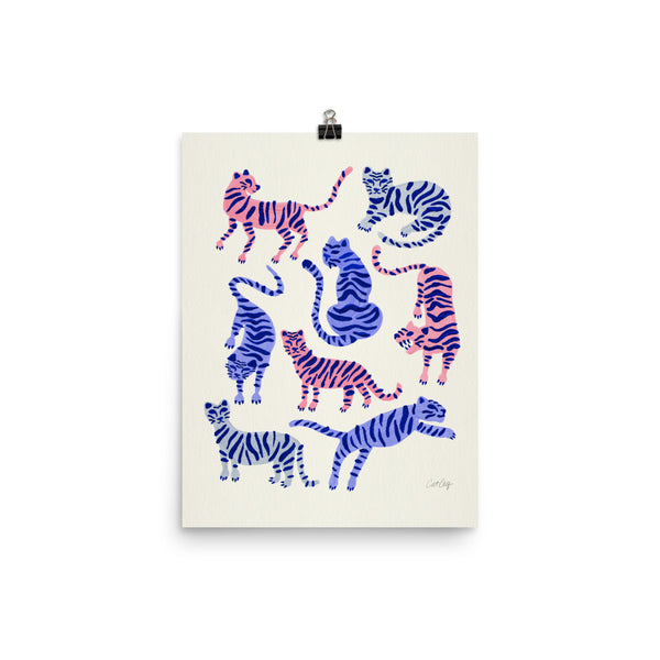 Tiger Collection - Periwinkle Blush