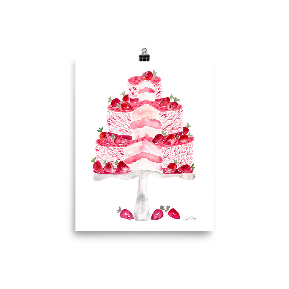 Strawberry Shortcake • Art Print