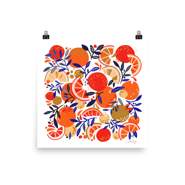 Fresh Citrus Mesh- White