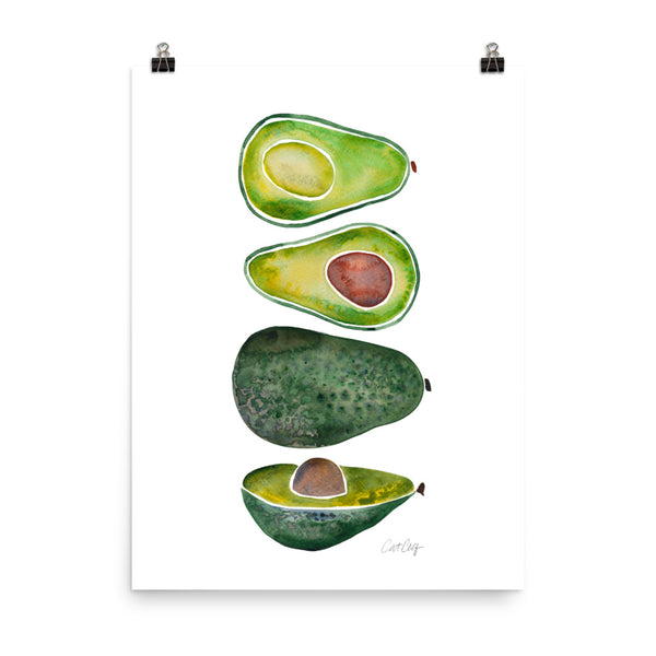 Avocado Slices • Art Print