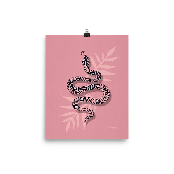 Tropical Serpent - Dusty Rose