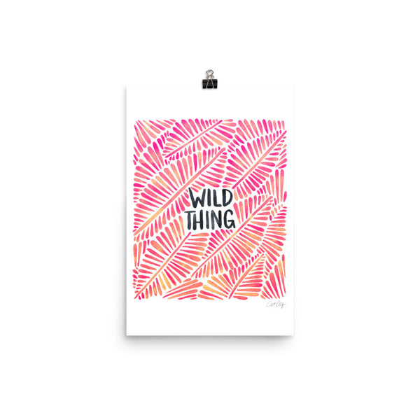 Wild Thing – Pink Palette • Art Print