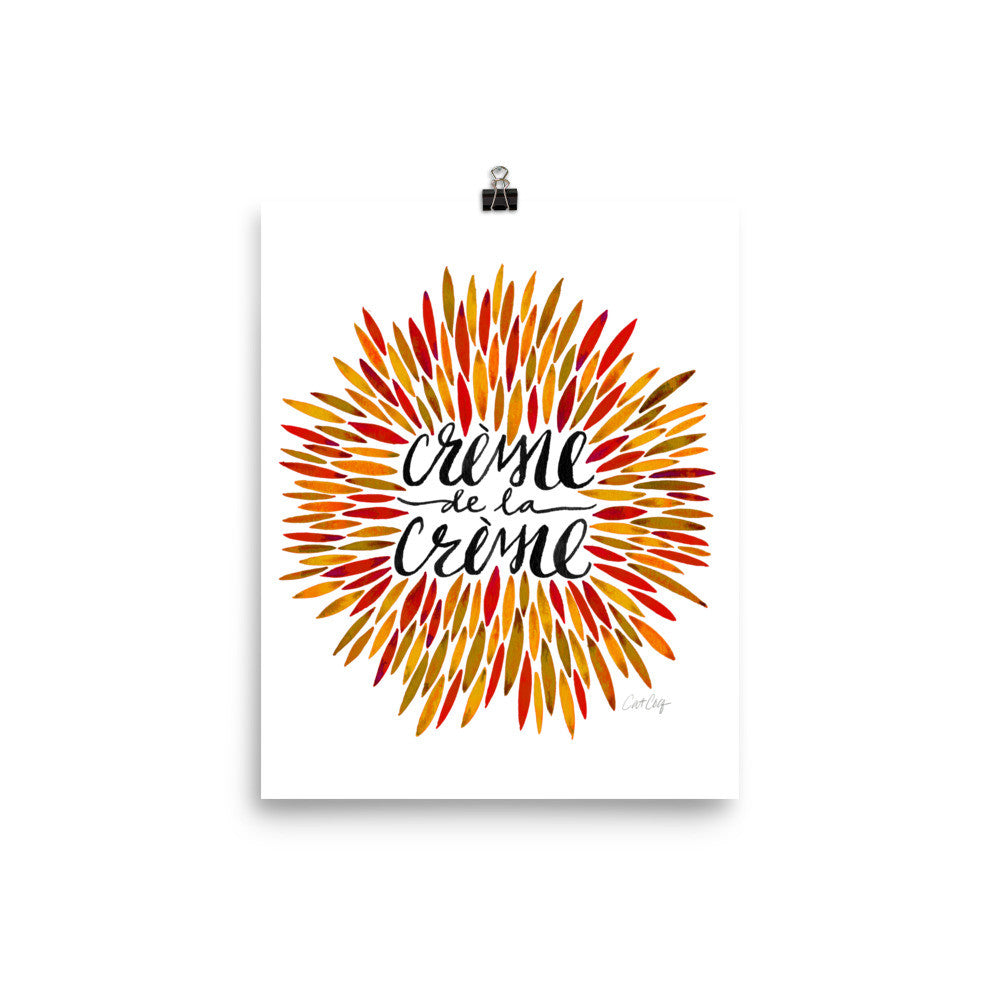 Crème de la Crème – Autumn Palette • Art Print