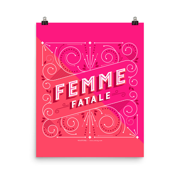 Femme Fatale • Art Print