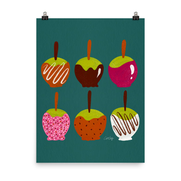 Caramel Apple - Teal Fuschia