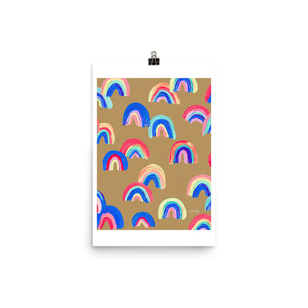 Abstract Rainbow Arcs - Kraft