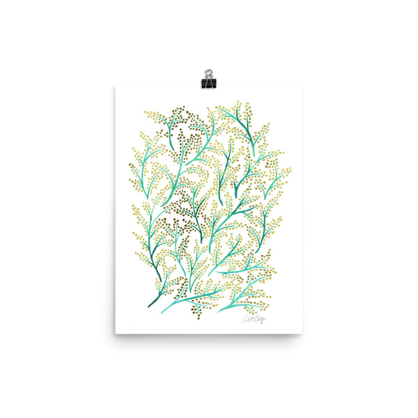 Branches - Green & Gold