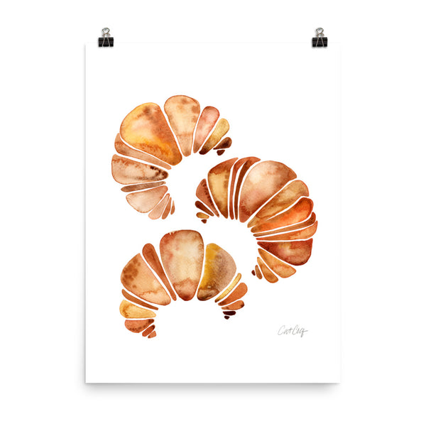 Croissant Collection – Art Print