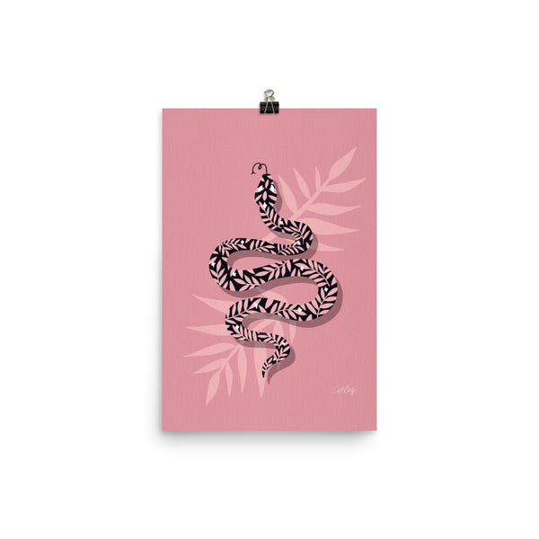 Tropical Serpent - Dusty Rose