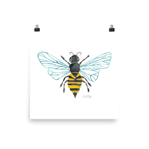 Honey Bee •  Art Print