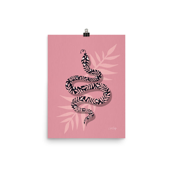 Tropical Serpent - Dusty Rose