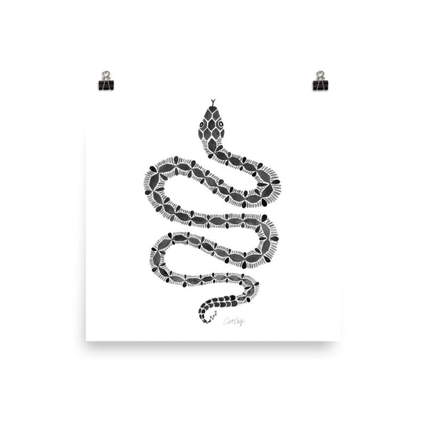 Serpent – Black Palette • Art Print