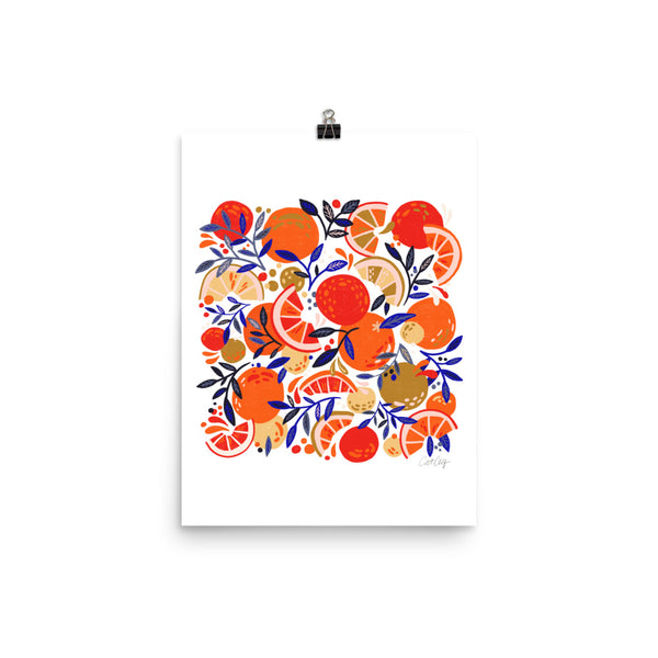 Fresh Citrus Mesh – White