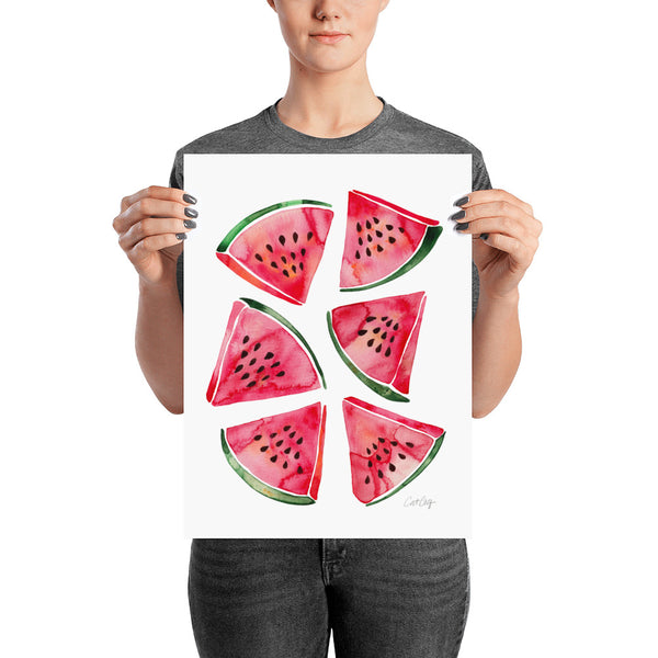 Watermelon Slices • Art Print