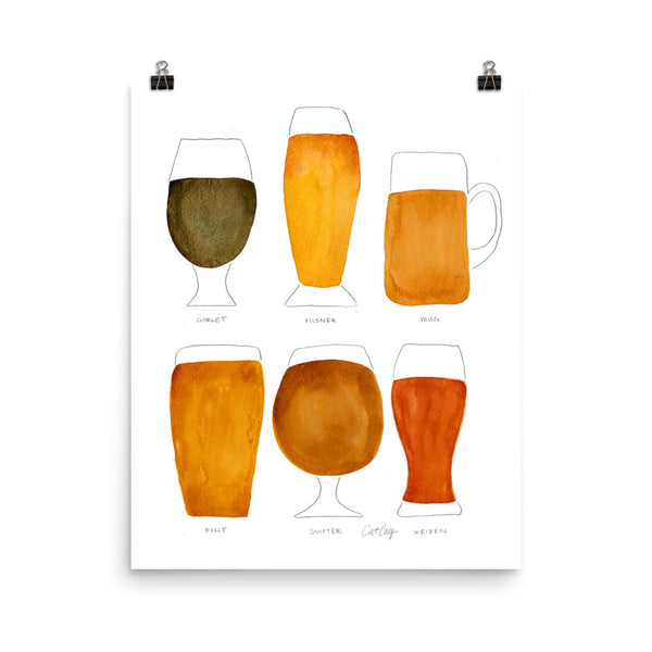 Beer Collection • Art Print