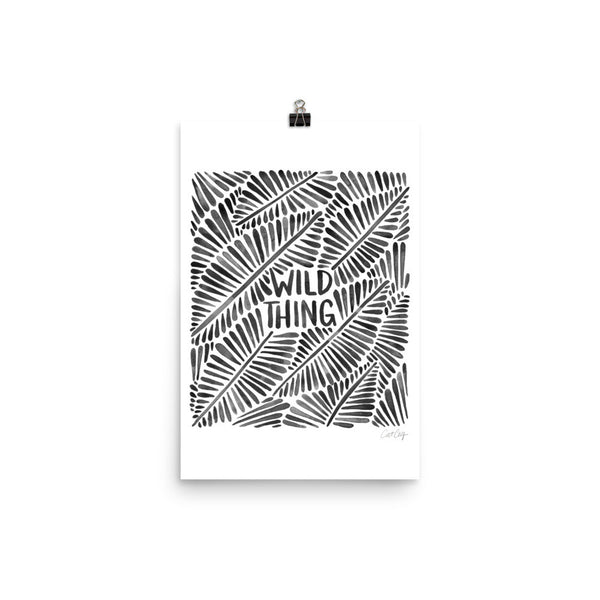 Wild Thing – Black Palette • Art Print