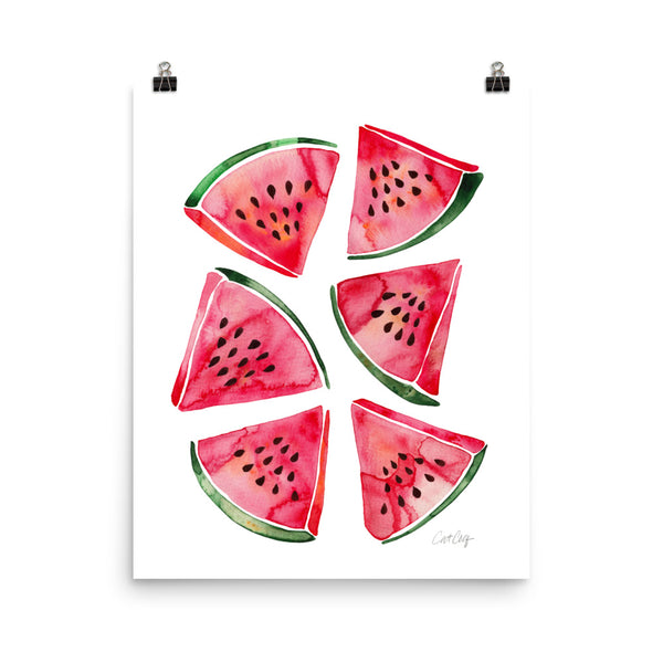 Watermelon Slices • Art Print