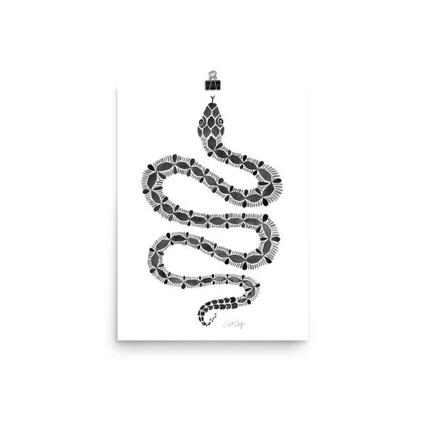 Serpent – Black Palette • Art Print
