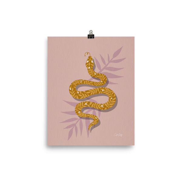 Tropical Serpent - Mauve Ochre