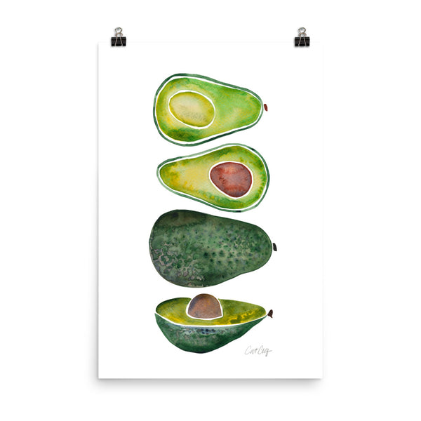 Avocado Slices • Art Print