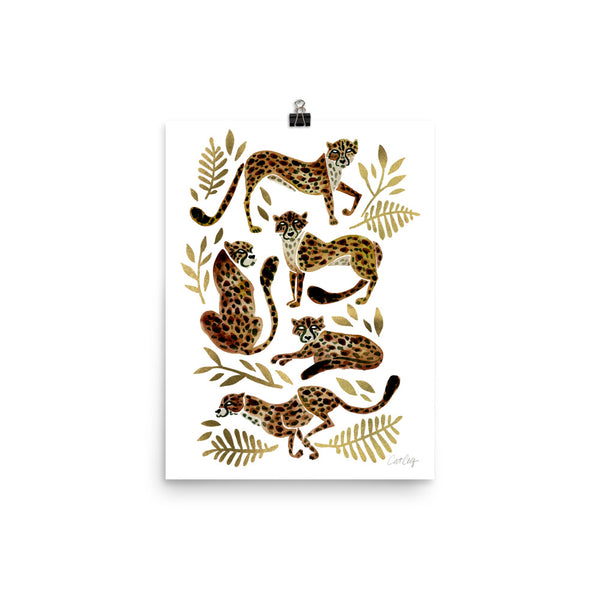 Cheetah Collection - Mocha Gold