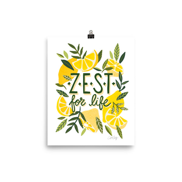 Zest for Life - Yellow White