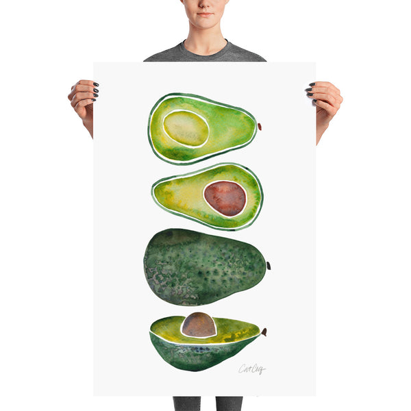 Avocado Slices • Art Print