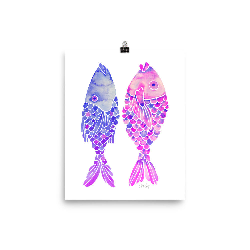 Indonesian Fish – Mermaid Palette • Art Print