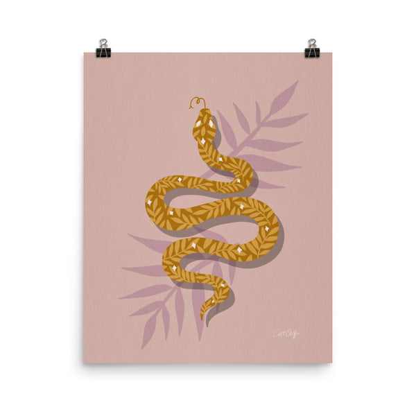 Tropical Serpent - Mauve Ochre