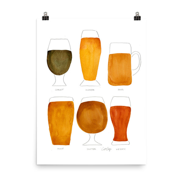 Beer Collection • Art Print