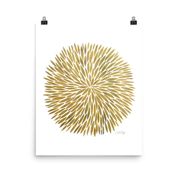 Golden Burst • Art Print