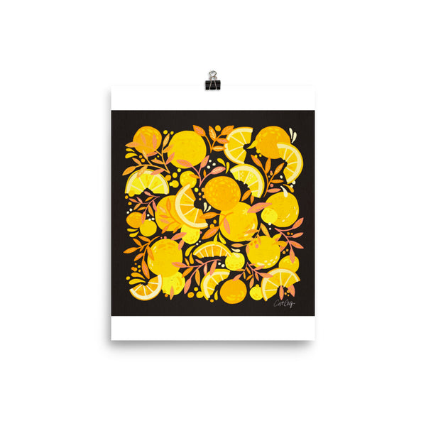 Fresh Citrus Mesh - Lemon Charcoal