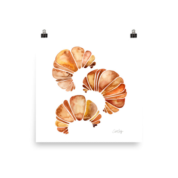 Croissant Collection – Art Print