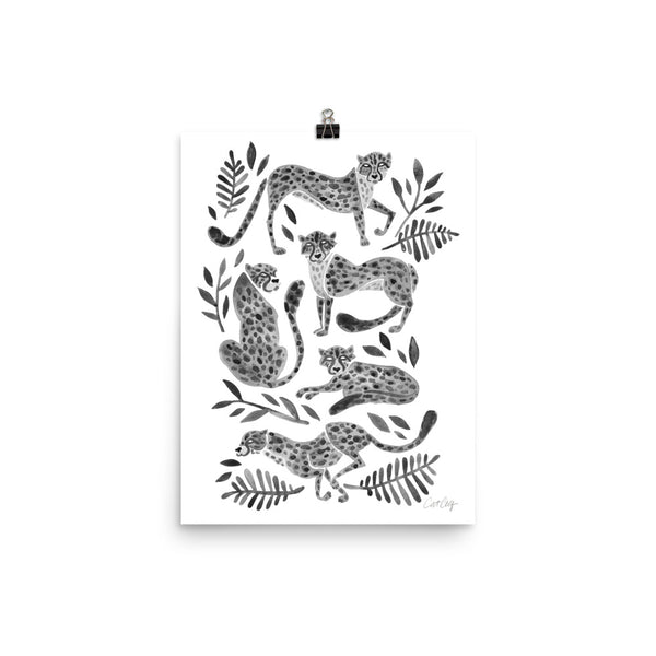 Cheetah Collection - Black