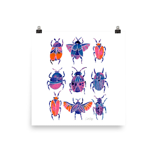 Beetle Collection - Indigo