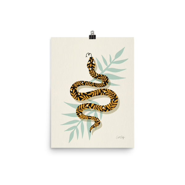 Tropical Serpent - Yellow and Black