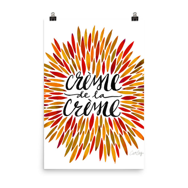 Crème de la Crème – Autumn Palette • Art Print