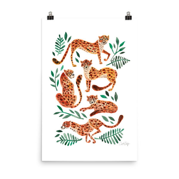 Cheetah Collection - Orange
