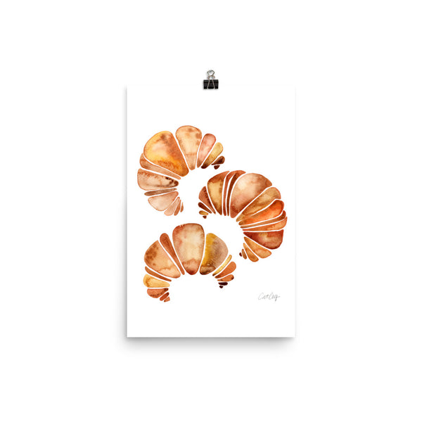 Croissant Collection – Art Print