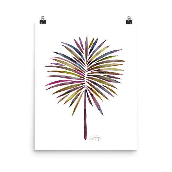 Fan Palm – Vintage Palette • Art Print