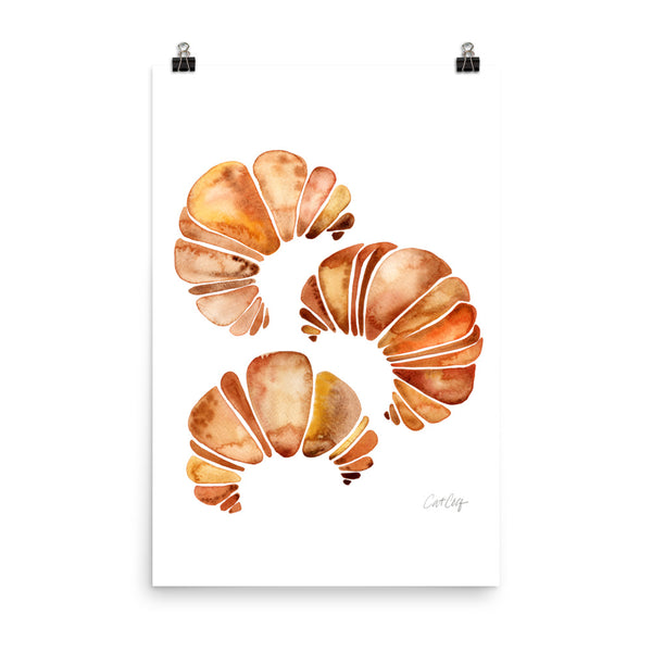 Croissant Collection – Art Print