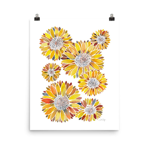 Sunflower Blooms – Yellow